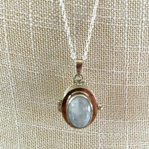 16" Moonstone Poison Pendant - aka Oil Infusion